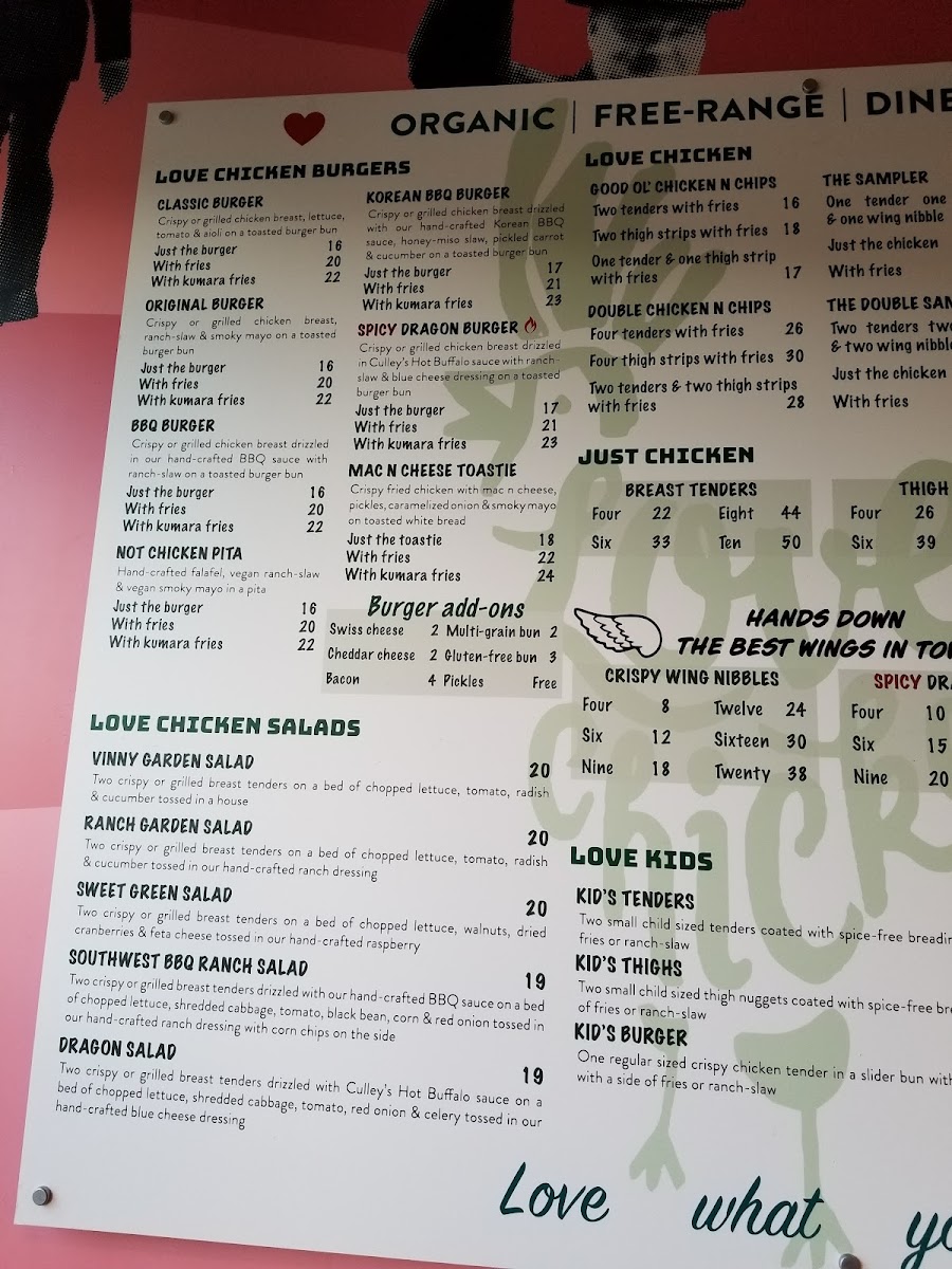 Menu Love Chicken Queenstown-3