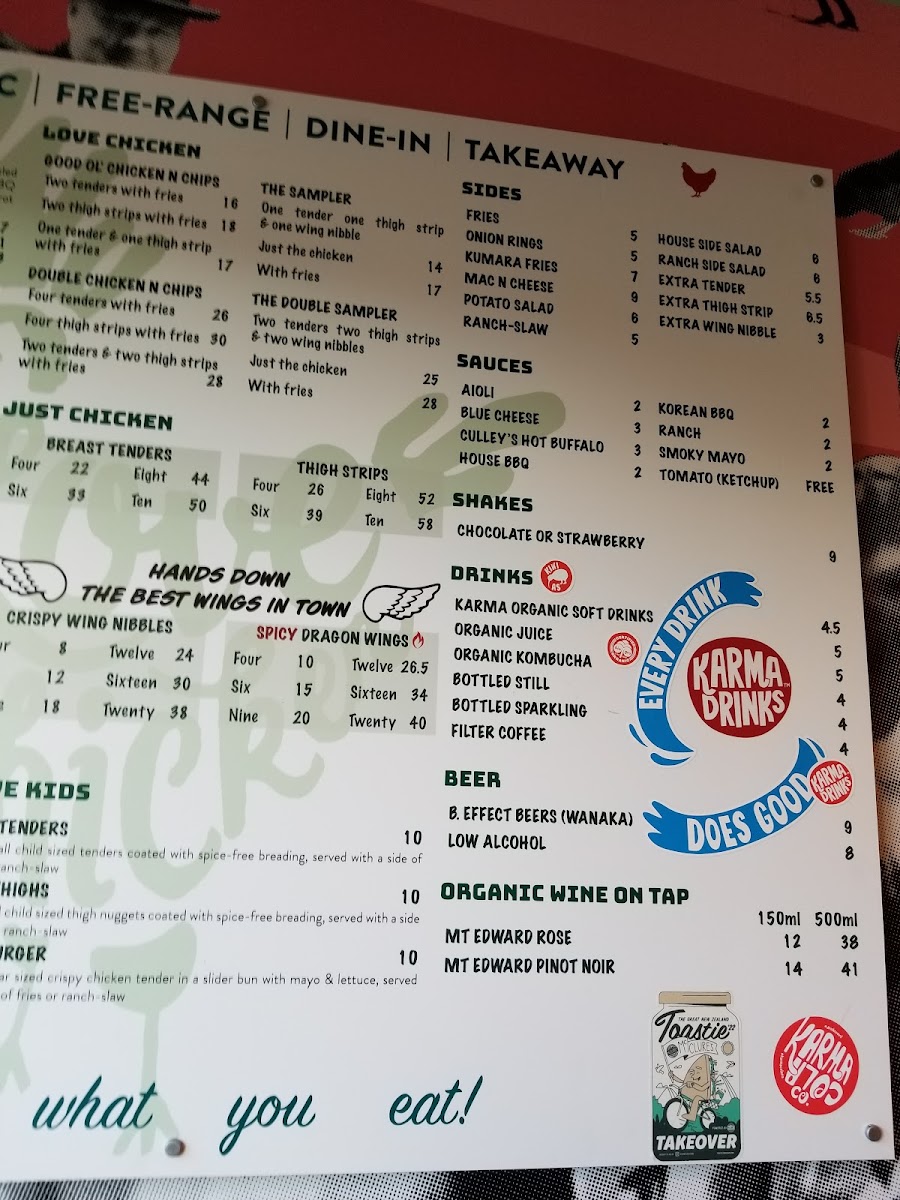 Menu Love Chicken Queenstown-4