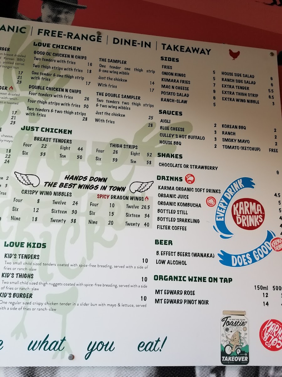 Menu Love Chicken Queenstown-5