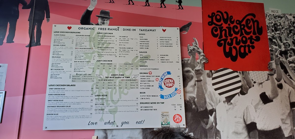 Menu Love Chicken Queenstown-7